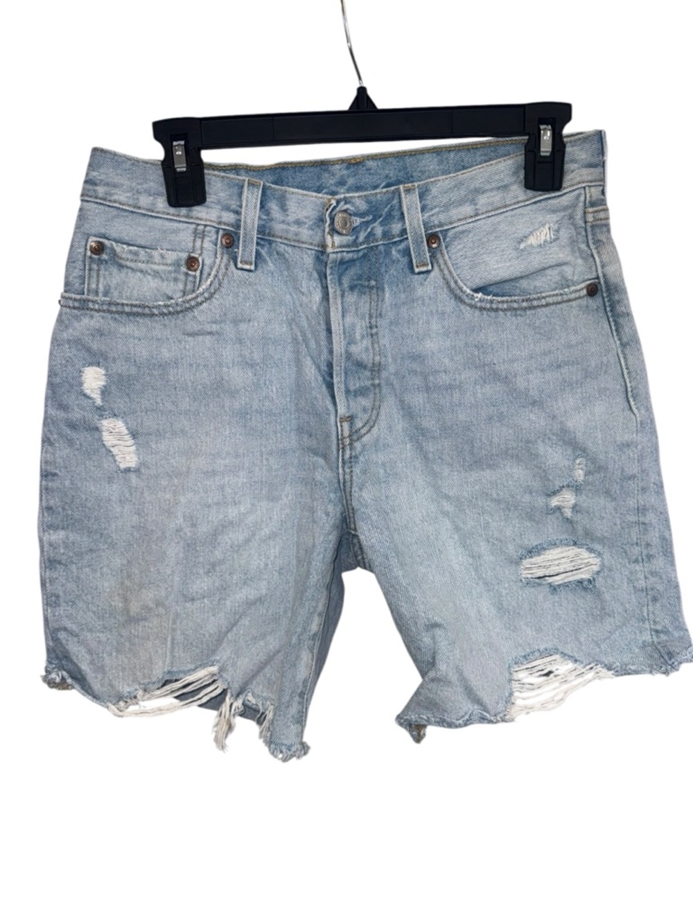 Levi's Light Blue 501 High-Rise woman Jean shorts